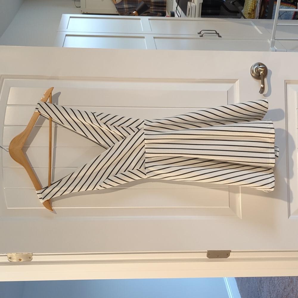 Cross strap mini dress